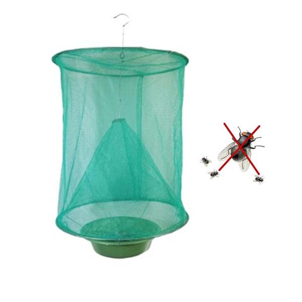 Gardening Hanging Folding Flycatcher Pest Control Cage Reusable Fly Insect Trap