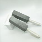 Pumice Toilet Bowl Cleaning Stone with Handle (1-Pack) – Removes Stains,