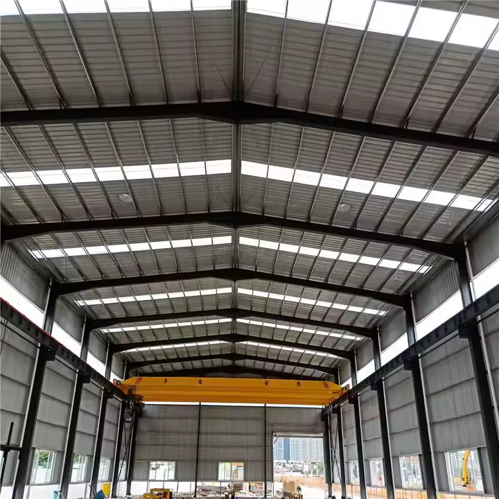 Customizable Color Large Span Steel Workshop Lightweight For Optimal Production