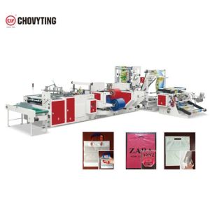 Plastic Side Seal Bag Making Machine , High Speed Plastic Bag Making Machine