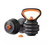 20KGS 40lb Dumbbell Barbell Kettlebell Set That Can Change Weight Cast Iron OEM