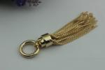 High quality modern design tassel custom zinc alloy gunmetal colors 115 mm