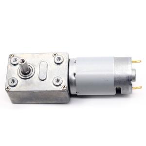 China Worm Gear Motor Reducer JGY-395 Worm Gear Right Angle Motor 12v Dc Worm Gear Motor factory