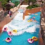 128.5KW Power Extreme Prefabricated Lazy River For Aquatic Park