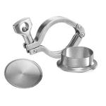 Short Type Sanitary Tri Clamp Fittings DN10 ~ DN200 For Food Industriesa