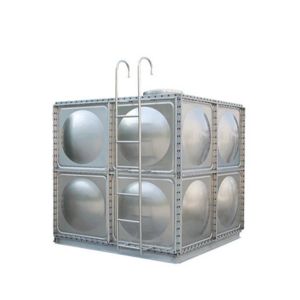 Bolted Stainless Steel Flow Equalization Tank With Thermal Insulation Plates