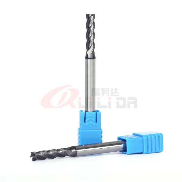 3/8" 5mm 3/16" 4 Flute Carbide End Mill For Titanium Extra Long 75mm