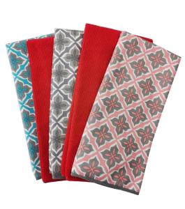 China 24x16inch Printing Polyester Super Absorbent Towel For Household Cloth Microfiber factory