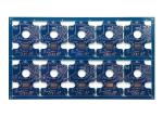 3mil Electronics Multilayer PCB Board PTEF PI FR4 TG150 Blue Soldermask 175um