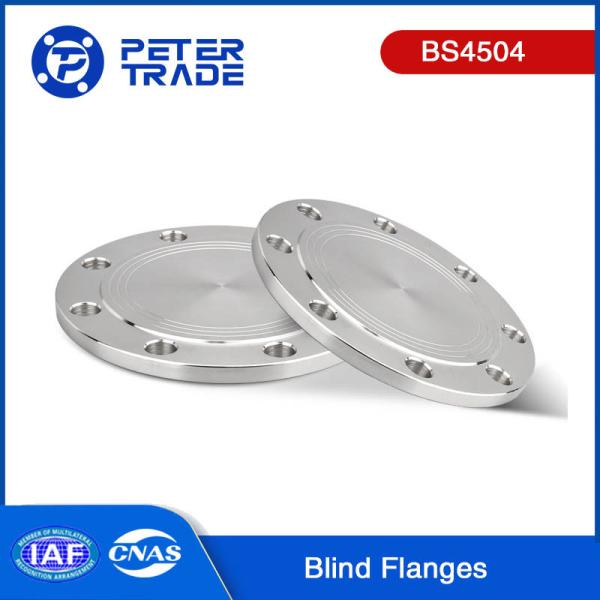 BS4504 DN 10 To DN 3000 ASTM A105 A350 LF2 A420 Carbon Steel Blind Flange PN10