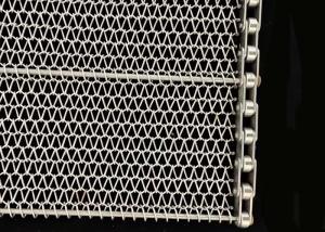 China 1mm Wire Mesh Conveyor Belt Stainless Steel Balanced Weave Spiral For Baking factory