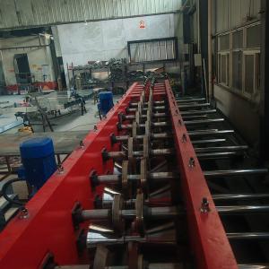 China Galvanized Sheet Full Automatic Cable Tray Making Machine 2-15kw With Hydraulic Cutting Technology factory
