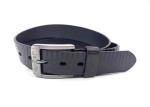 Genuine Cowhide Alloy Buckle 38mm Embossed Leather Belt