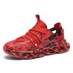 Graffiti Patterns TPR Bottom Kids Sports Shoes Light Knitted Fabrics