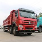 Customizable Right Rudder 8x4 Sinotruck Howo Dump Truck With 380 HP and 8.2