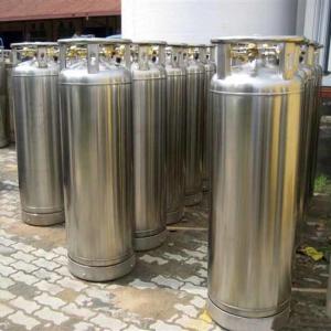 China 175L Cryogenic Dewar Cylinder 1.37mpa 2.3mpa Oxygen Tanks factory