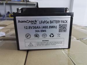 China 12.8V36Ah Lead Acid Battery Replacement LiFePO4 Battery with Bluetooth factory