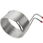 Heat Transfer Tube Double Coil 400Kw Air Conditioner Heat Exchanger