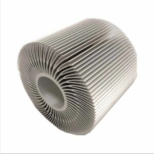 China Anodized Aluminium CNC Machined Heat Sinks Extrusion Decoiling OEM on sale