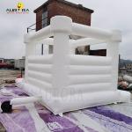 Wedding White Inflatable Bounce House Outdoor Jumping Bouncy Castle