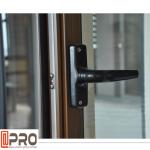 Hurricane Impact Soundproof Aluminum Casement Windows , Custom Made Double