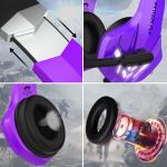 Rgb Usb Wired Gaming Headphones Stereo 7.1 Noise Reduction Over Ear For Cadeira