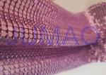 Rust Proof Metal Sequin Fabric No Electrical Conductivity For Ceiling Decoration