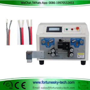 China Automatic Double Parallel Wire Cutting Stripping Splitting Machine factory