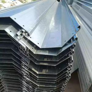 China 10m 12m Greenhouse Metal Frame Parts Lock Channel Metal Greenhouse Guttering factory