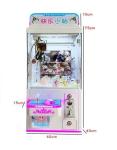 Coin Operated Arcade Game Small Toy Claw Crane Machine for Amusement Game Center