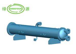 China Seawater Anti - Corrosive Layer R407C Tube Heat Exchanger factory