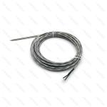Fiberglass RTD PT1000 Temp Sensor With Stainless Steel Braided Cable PT100