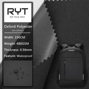 China 100% Woven Polyester Fabric Fashionable Waterproof For Professional Bag And Other Profuct factory