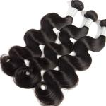 Natural Black 7A Peruvian Body Wave Virgin Hair Bundles No Terrible Smell