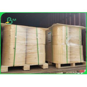 Plain Black Color Paper Drinking Straw Making Material 60gsm In Roll