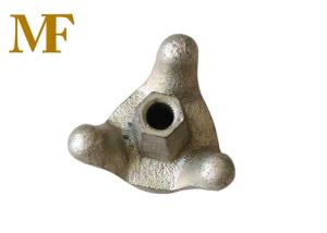 China Golden Electric Galvanized Crown 3 Wings Cast Iron Formwork Nut D15/D20 factory