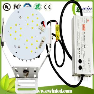 China 5 years warranty DLC cULus attestation LED outdoor retrofit led canopy light factory