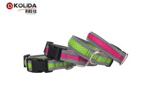 China Classic Solid Color Nylon Dog Collars Softy Matching Leash Available Separately factory