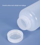 Empty HDPE PP Plastic Chemical Reagent Bottles For Lab Wide Mouth Lab Supplies