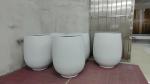 Strong Fiberglass Flower Pots Light Weight GRP Planter Box For Outdoor Indoor