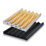 Aluminum Alloy French Bread Baking Tray Qty Of Rows 5 - 10 Customized