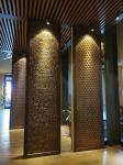 Luxury Stainless Steel Screen Titanium Hotel Lobby Aluminum Room Divider Screen
