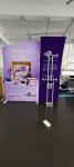 Quick Setup Aluminum Trade Show Displays 3x6 10x20 Portable Exhibition Stands