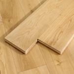 HDF Hardwood Flooring Golden Pine Espresso Satin Oak Engineered Flooring for