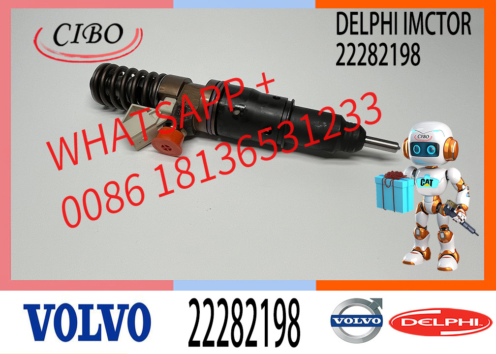 Diesel Fuel Injector 22282198 22459521 BEBE1R2001 For FH4 D11 Engine Common Rail Injector
