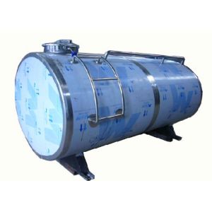 Stainless Steel Milk Cooling Tank , Milk Chiller With Refrigeration System