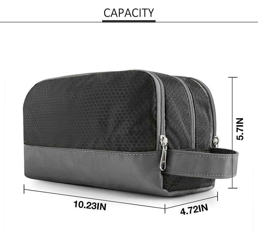 Waterproof Compact Nylon Travel Cosmetic Organizer