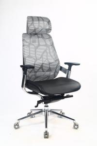 China 300lbs R350 Alu Mesh Conference Chair Pressure Ease PA66 Backrest factory