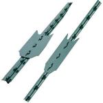 Grey T30x30 / T35x35 6 Ft Studded T Post Waterproof