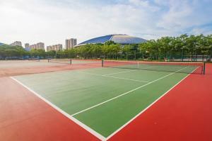 China anti slip Tennis Court Surfacs Acrylic Hard Court Tennis Court Surfacing factory